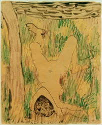 Reclining Nude Girl