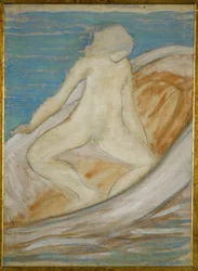 Woman in a Boat
