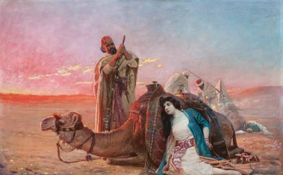 A Rest in the Desert