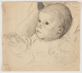 Portrait of Victor Scholderer as a Small Child