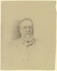 Portrait of an Elderly Man with Glasses