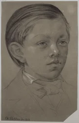 Child Portrait of Wilhelm Amandus Beer
