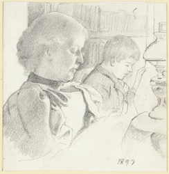 Luise Scholderer and Victor Reading