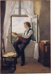 The Violinist by the Window