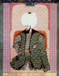 Portrait of Ottoman Sultan Bajazed II the Just
