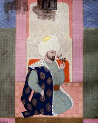 Portrait of Ottoman Sultan Mehmet Celebi I