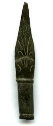 Ottoman writing pen, found during archeological excavations in Egypt: writing in ink.