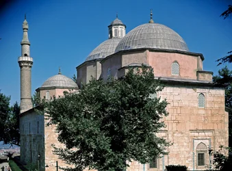 View of the Green Mosque