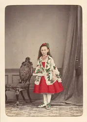 Follett Family Album of Children Costumed for a Fancy Dress Ball, ca. 1880