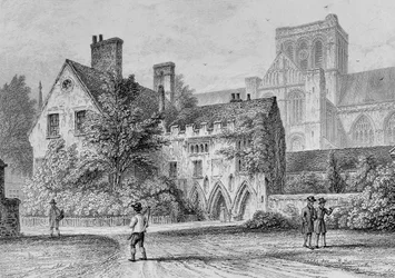 The Deanery Winchester, c.1830