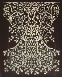 Display cabinet (detail)