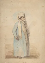 Bearded Man in Oriental Costume