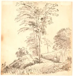 Walking on Path (possibly Vedbæk)