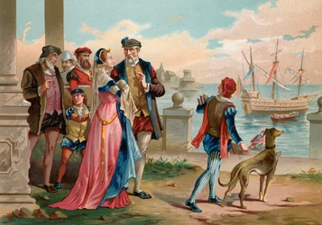 Tycho Brahe Leaving Uraniborg