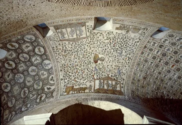 Harvest Scene (Detail of Mosaic, 4th Century)