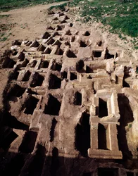 View of Paleochristian Necropolis, 4th Century
