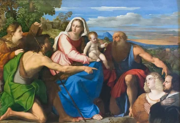 Sacred Conversation with Donors