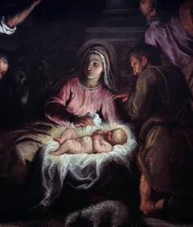 The Adoration of Shepherds (detail)