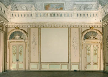View of the Tapestry Room, Villa Reale, Monza, Lombardy, Italy