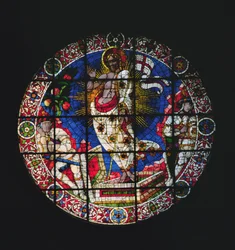 Oculus depicting The Resurrection, 1443