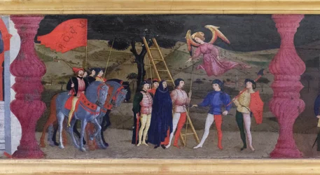 Predella of the Profanation of the Host (detail)