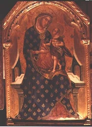 Madonna and Child Enthroned