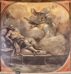 Frescoes depicting the life of Saint Cataldo