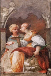 St Lucy and St Apollonia, c.1523
