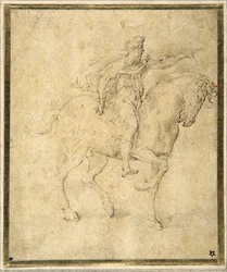 Equestrian figure