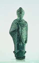 Shami female figure, recovered from the ruined temple in the city of Nehavand, Iran