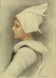 A Breton Girl