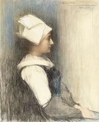A Breton Girl