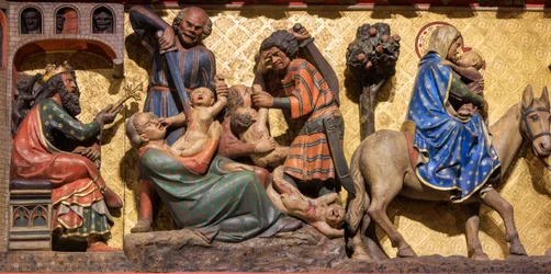 Interior of Notre Dame de Paris, 2024