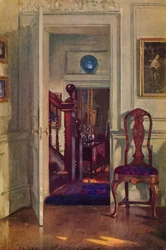 An Interior at Hove, c19th century