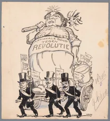 Float of the National League Against Revolution