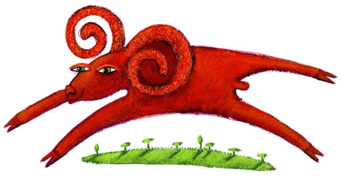 Representation of the Zodiacal Sign of Aries