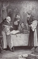 Illustration for The Cloister and The Hearth by Charles Reade
