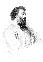 Sir Frederic Leighton, British artist, c1880-1882