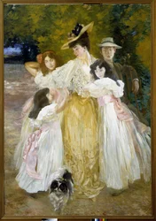 Portrait of Madame Mante and Her Children