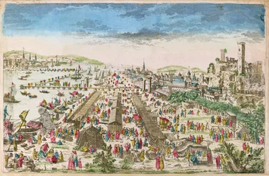 The Fair of Beaucaire and a view of Tarascon
