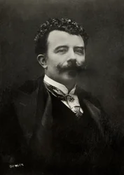 Portrait of the writer Felicien Champsaur