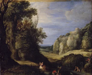 Landscape with Latona and the Lycian Peasants