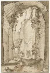 Ruins of the Palace of Septimius Severus on the Palatine