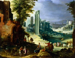 View of Rome, c1574-1626