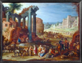 Ruins and Figures