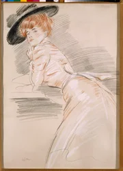 Madame Helleu in a Hat