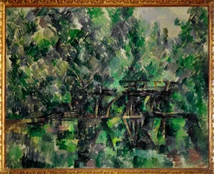 Bridge Over a Pond