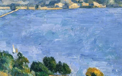 View of the Bay of Marseilles, c.1878-79 (detail)