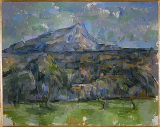 The Montagne Sainte Victoire seen from Lauves