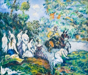Legendary scene or Sancho in the water, c. 1878